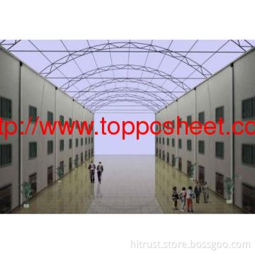 Polycarbonate hollow Sheet for skylight